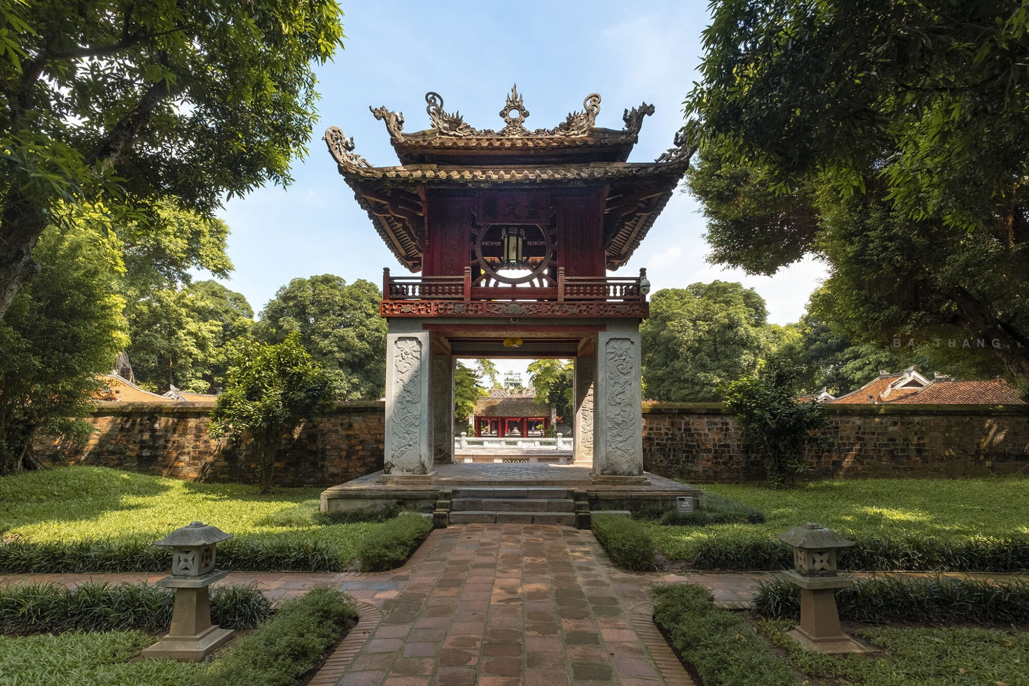 The Temple of Literature in Hanoi is a must-visit site for those passionate about history and culture